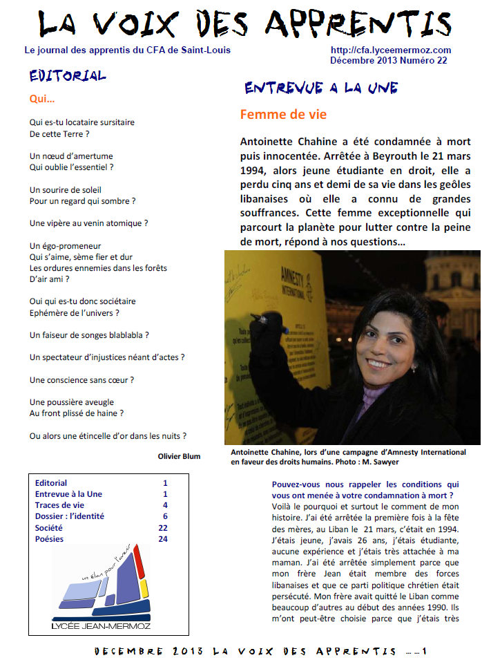 Journal numéro 22