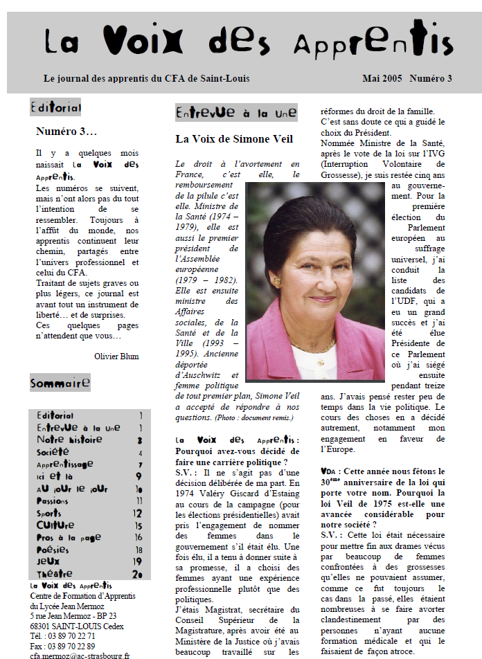 Journal numéro 3