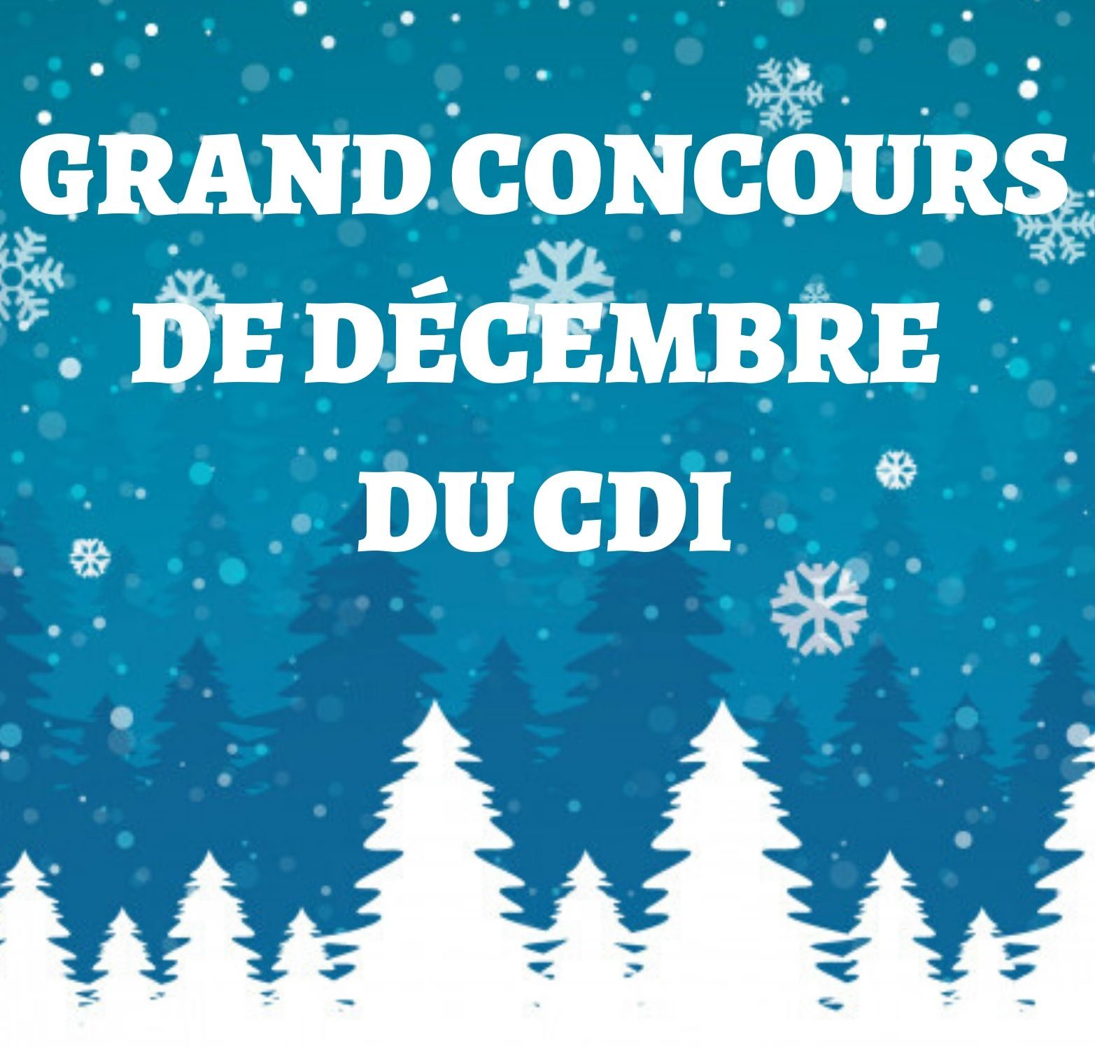 Grand concours de décembre du CDI